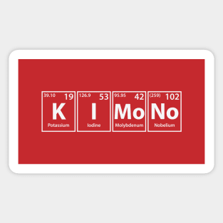 Kimono (K-I-Mo-No) Periodic Elements Spelling Sticker